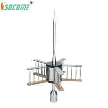 Building Lightning Arrester Outdoor Lightning Protection Stainless Steel Ground Rod